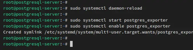 Настройки systemd для postgres_exporter