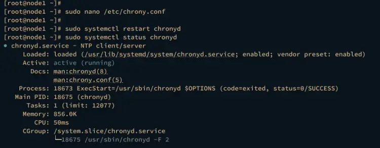 chrony как ntp-клиент