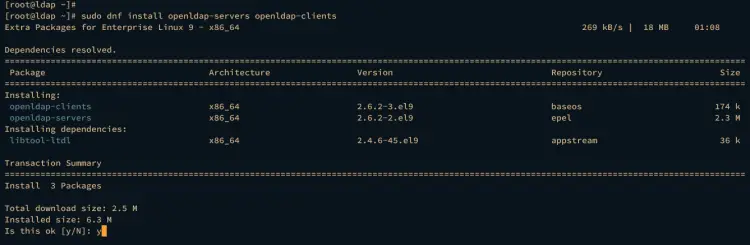 установка сервера openldap