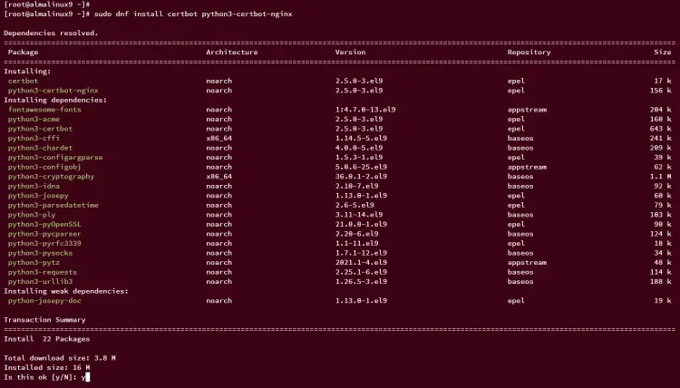 установить certbot