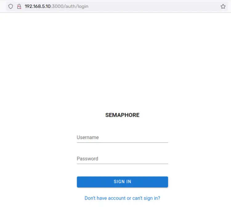 вход в систему семафора