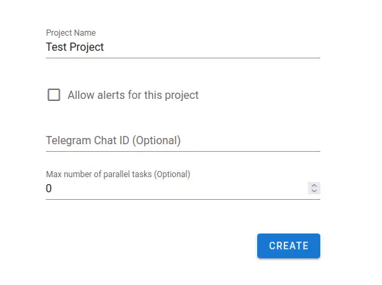 создание первого проекта