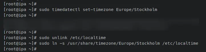 настройка часового пояса