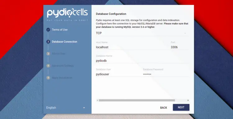Конфигурация базы данных