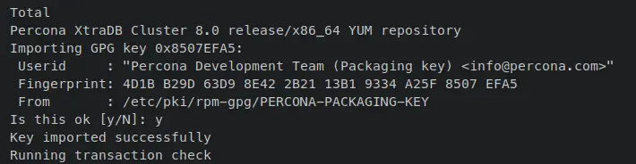 принять ключ gpg