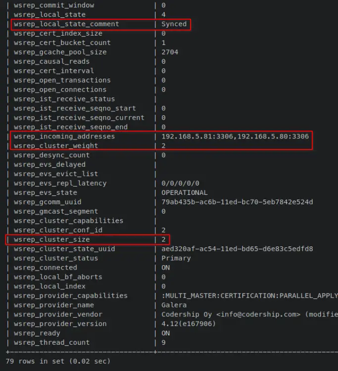 кластер verofy pxc