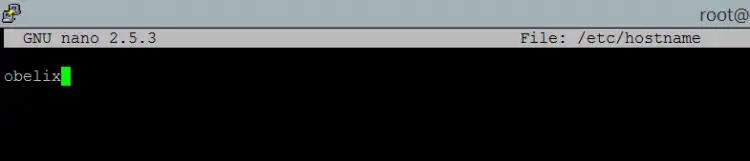 Настройка имени хоста Ubuntu