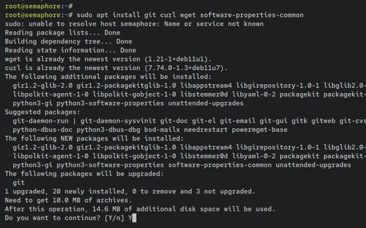 установить deps