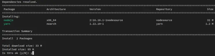 установка nodejs