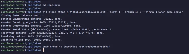 скачать odoo
