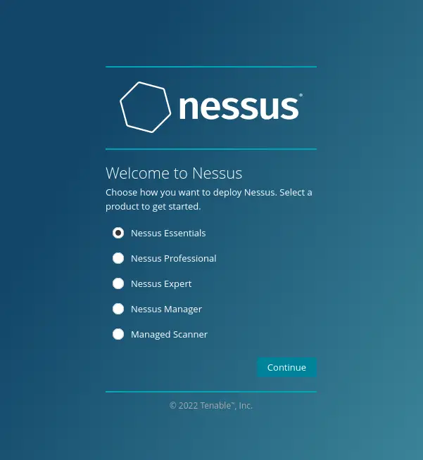 установить nessus essentials